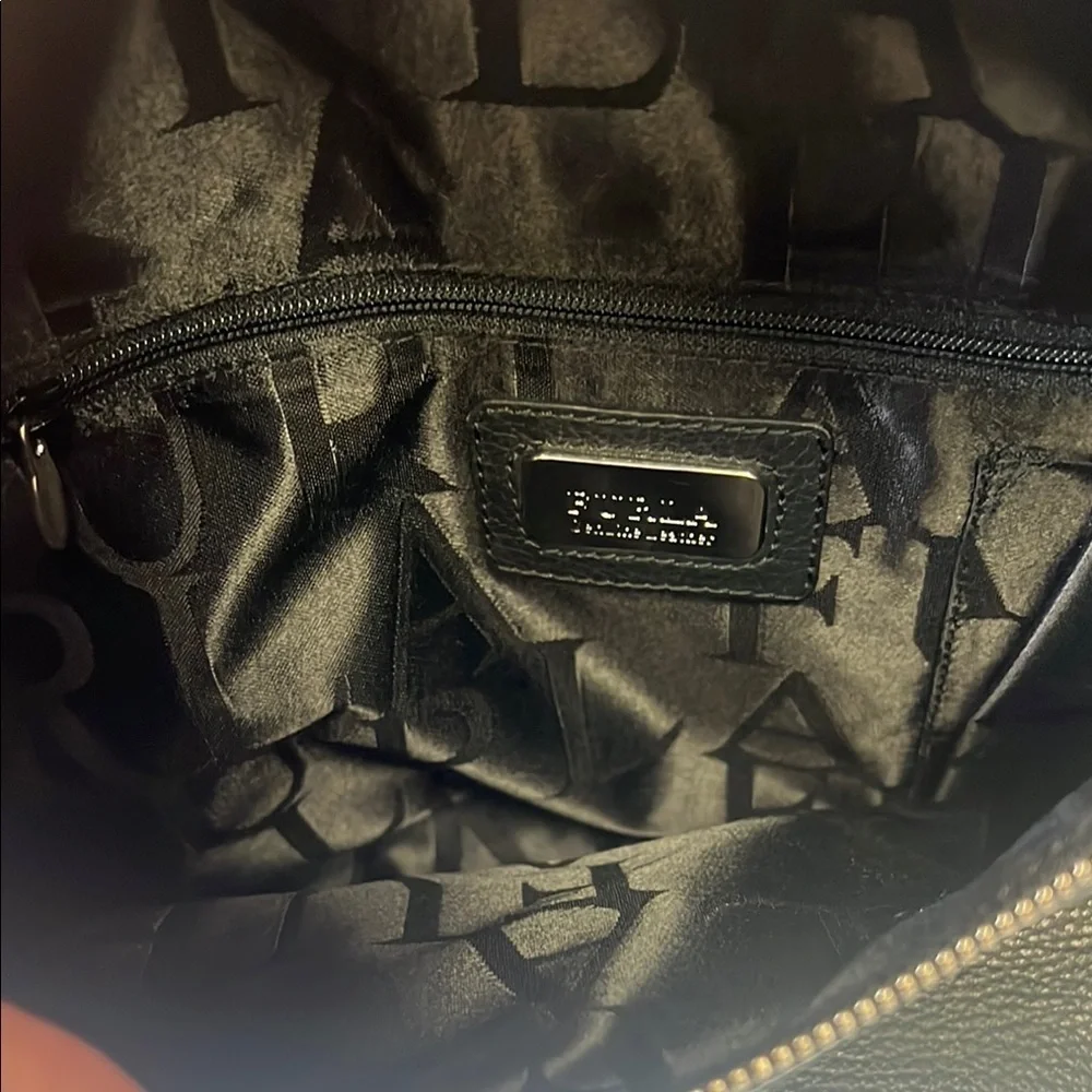 Furla Black Leather Satchel